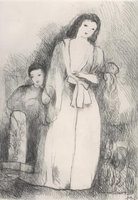 Marie Laurencin, Composition, Antares, Limited Edition Etching