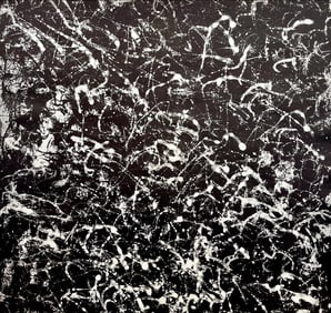 Francois Fiedler, Composition, Derriere le miroir, Limited Edition Lithograph