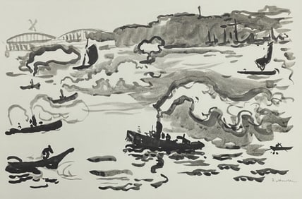 Paul Signac, Rotterdam, Signac Dessins, Limited Edition Lithograph