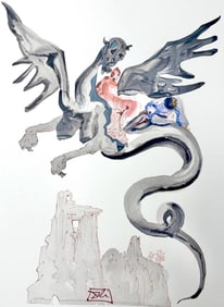 Salvador Dali, Holle XVII (Michler/Lopsinger 1039-1138; Field 189-200), Die Gottliche Komodie,