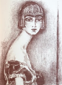 Kees van Dongen, La Perruque d'argent (Juffermans 6), Van Dongen, Limited Edition Lithograph