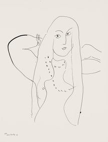 Henri Matisse, Serie N, var. 4 (Duthuit 9), Henri Matisse, Dessins, Themes et variations, Limited