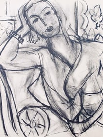 Henri Matisse, Madame Mary Hutchinson, Portraits par Henri Matisse, Limited Edition Heliogravure