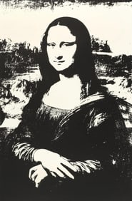 Andy Warhol, Mona Lisa (after Leonardo da Vinci), Official Limited Edition, Sunday B. Morning,