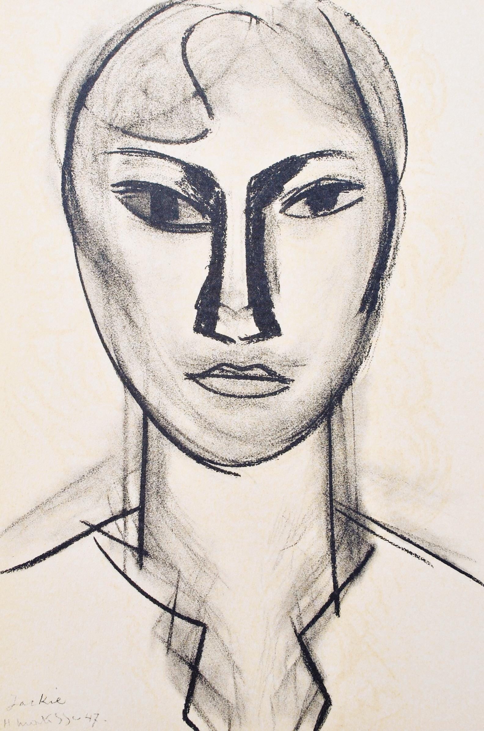 Henri Matisse, Mademoiselle Jacqueline Matisse, Portraits par Henri Matisse, Limited Edition (1 of 4)