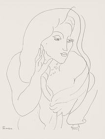 Henri Matisse, Serie K, var. 4 (Duthuit 9), Henri Matisse, Dessins, Themes et variations, Limited