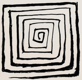 Alexander Calder, Composition, Derriere le miroir, Limited Edition Lithograph