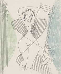 Man Ray, Composition, Feuilles eparses, Limited Edition Etching