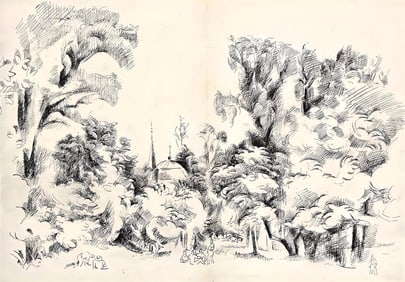 Andre Lhote, Composition, Eloge de Andre Lhote, Limited Edition Lithograph