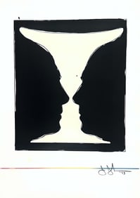 Jasper Johns, Cup 2 Picasso (Field 168; ULAE 123), XXe siecle, Limited Edition Lithograph