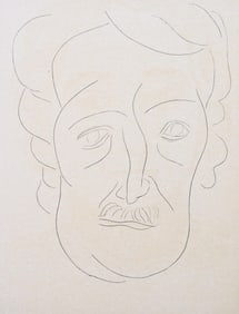 Henri Matisse, Edgar Allan Poe, Portraits par Henri Matisse, Limited Edition Heliogravure