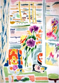 Jules Cavailles, Composition, Les Peintres mes amis, Limited Edition Lithograph