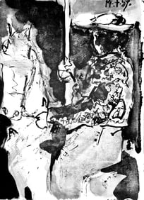 Pablo Picasso, Composition (Bloch 1276; Czwiklitzer 23), Toros y Toreros, Limited Edition Lithograph