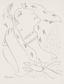 Henri Matisse, Serie L, var. 15 (Duthuit 9), Henri Matisse, Dessins, Themes et variations, Limited