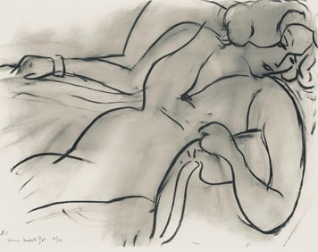 Henri Matisse, Serie B, var. 1 (Duthuit 9), Henri Matisse, Dessins, Themes et variations, Limited