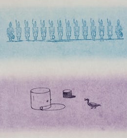 Max Ernst, Composition (Spies/Leppien 218), La Ballade du Soldat, Limited Edition Lithograph