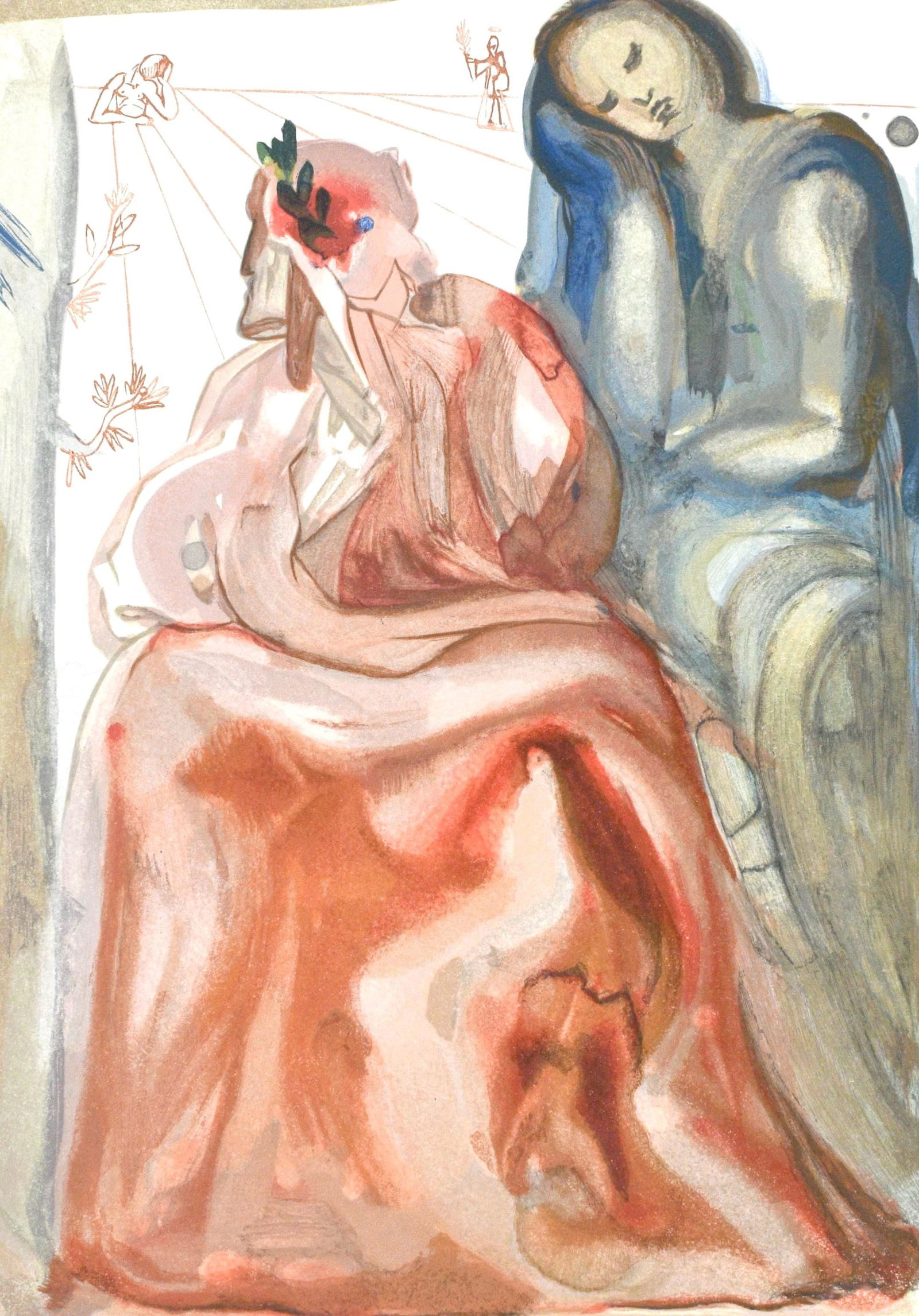 Salvador Dali, Le Purgatoire XXXI (Michler/Lopsinger 1039-1138; Field 189-200), La Divine Comedie, (1 of 4)