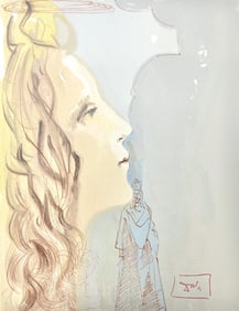 Salvador Dali, Paradies VIII (Michler/Lopsinger 1039-1138; Field 189-200), Die Gottliche Komodie,