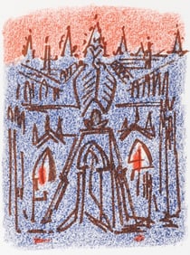 Andre Masson, Composition (Cramer 97), Une Etoile de Craie, Limited Edition Lithograph