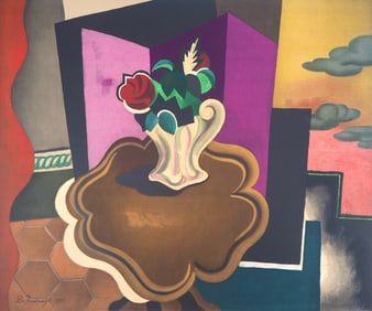 Roger de La Fresnaye, La table Louis-Philippe, Roger de La Fresnaye, Collection Pierre Levy, Limited