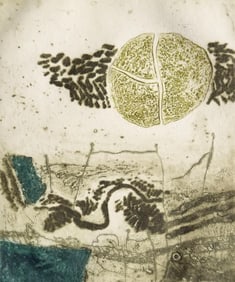 James Coignard, Composition, L'amour du plus lointain, Limited Edition Engraving