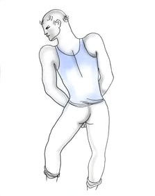 Jean Cocteau, Composition, Le Livre Blanc, Limited Edition Lithograph