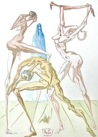 Salvador Dali, Holle XIX (Michler/Lopsinger 1039-1138; Field 189-200), Die Gottliche Komodie,