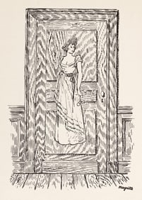 Rene Magritte, Composition, Dix dessins de Rene Magritte, Limited Edition Lithograph