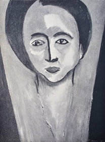 Henri Matisse, Madame Sarah Stein, Portraits par Henri Matisse, Limited Edition Heliogravure