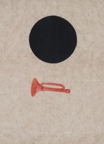 Max Ernst, Composition (Spies/Leppien 218), La Ballade du Soldat, Limited Edition Lithograph