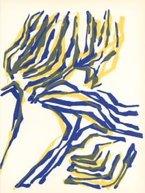 Raoul Ubac, Composition, Derriere le miroir, Limited Edition Lithograph