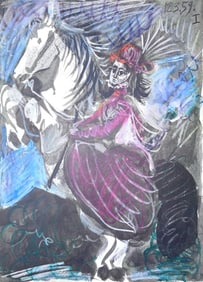 Pablo Picasso, Composition (Bloch 1276; Czwiklitzer 23), Toros y Toreros, Limited Edition Lithograph