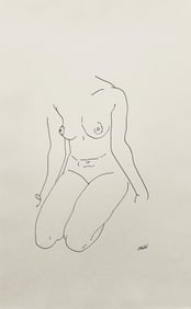 Henry Strater, Composition, 24 Drawings by Henry Strater, Limited Edition Lithograph