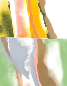 John Chamberlain, Flashback VI, Signed, Limited Edition Lithograph