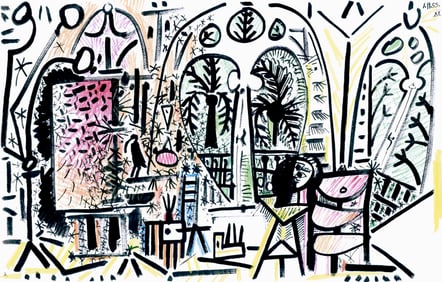 Pablo Picasso, Composition (Cramer 101), Carnet de la Californie, Limited Edition Collotype