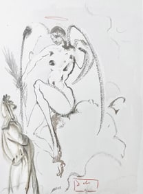 Salvador Dali, Paradies XXXI (Michler/Lopsinger 1039-1138; Field 189-200), Die Gottliche Komodie,