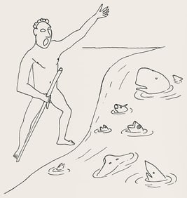 Alexander Calder, Composition, A Bestiary, Limited Edition Letterpress Print