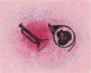 Max Ernst, Composition (Spies/Leppien 218), La Ballade du Soldat, Limited Edition Lithograph