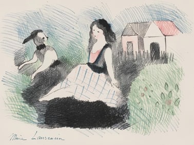 Marie Laurencin, Composition, Alice's Adventures in Wonderland, Limited Edition Lithograph