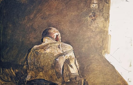 Andrew Wyeth, Spring Sun, The Four Seasons, Limited Edition Lithograph