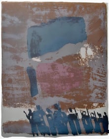 Paul Guiramand, Composition, Œuvres completes d'Albert Camus, Limited Edition Lithograph