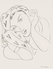 Henri Matisse, Serie L, var. 11 (Duthuit 9), Henri Matisse, Dessins, Themes et variations, Limited