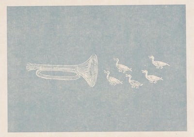 Max Ernst, Composition (Spies/Leppien 218), La Ballade du Soldat, Limited Edition Lithograph