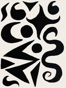 Alexander Calder, Composition, Calder, Musee National d'Art Moderne, Limited Edition Lithograph