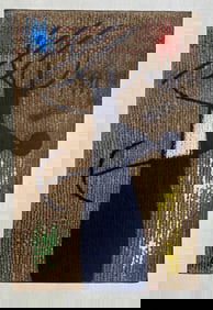 Joan Miro, Composition (Cramer 105), Femmes, Limited Edition Heliogravure