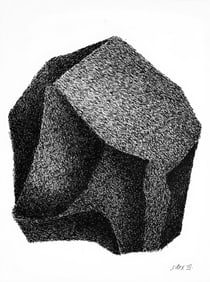 Raoul Ubac, Composition, Derriere le miroir, Limited Edition Lithograph