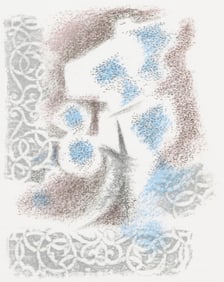 Andre Masson, Composition (Cramer 97), Une Etoile de Craie, Limited Edition Lithograph