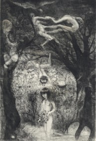 Edouard Goerg, Composition, Alternance, Limited Edition Etching