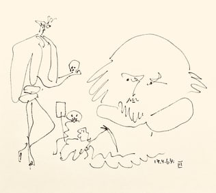 Pablo Picasso, Shakespeare III (Bloch 1197), Picasso-Aragon Shakespeare, Limited Edition Lithograph