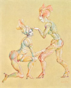 Leonor Fini, Composition, Fruits de la Passion, XXe siecle, Limited Edition Heliogravure